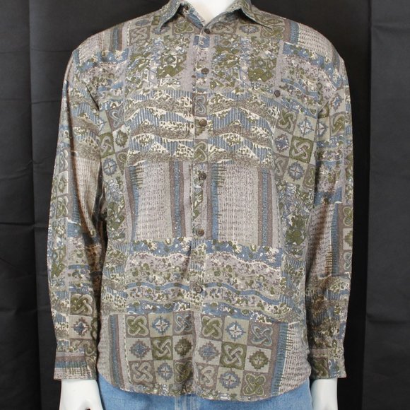 Silk Uomo Long Sleeve Button Down - Medium - Picture 1 of 5
